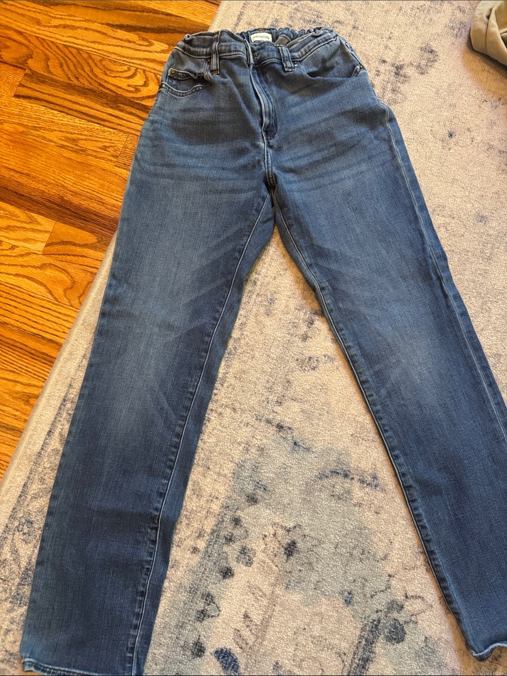 Crewcuts Boys Dark Wash Straight-Leg Jeans